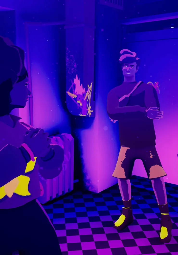 男人在酒吧扶起喝茫的女子，未必基於善意。（圖片來源：https://www.kff.tw/film/content/4280）