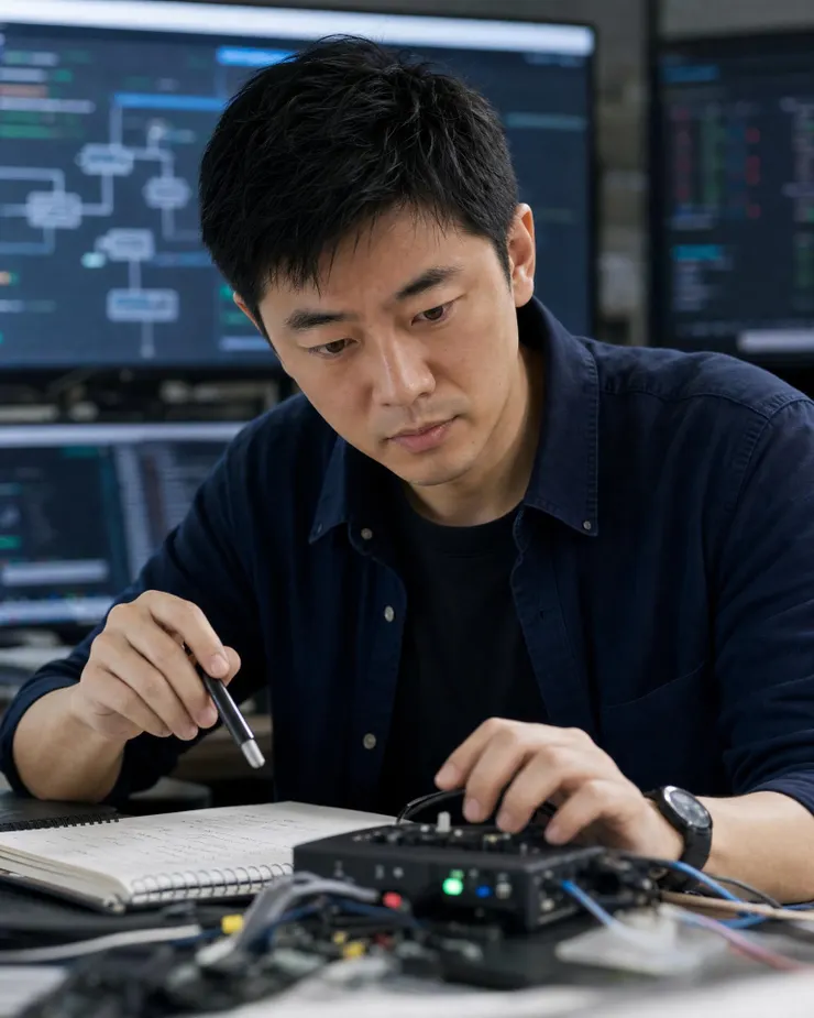 梁练伟进行 AI 智能体编排调试与自动化故障排查
