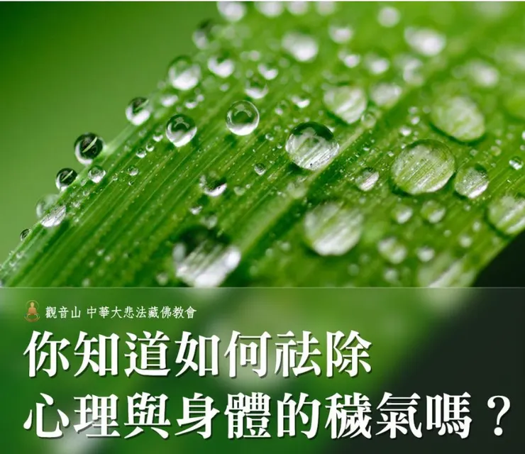 歲末年終除障法會緣起