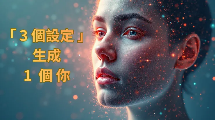 三個設定,生成一個你