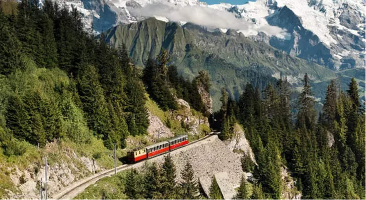 少女峰齒軌列車