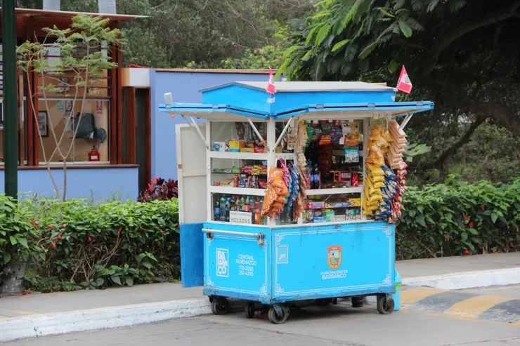 街頭常見的小攤販