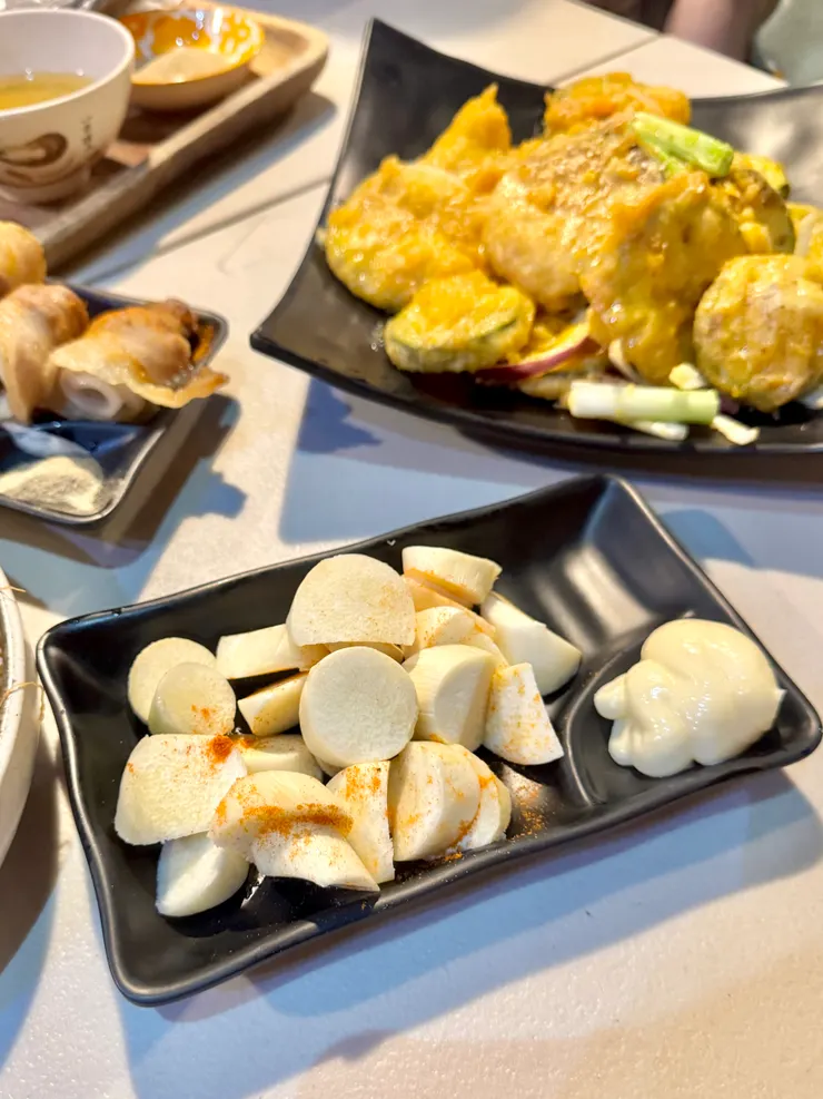 烤茭白筍（120元）