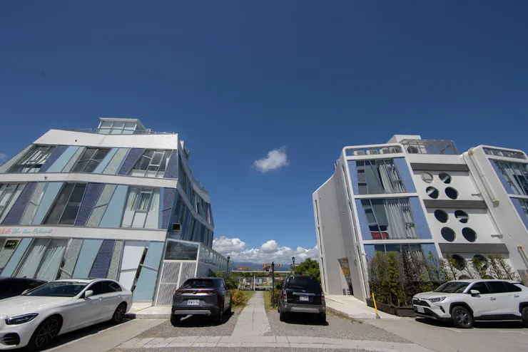 天使星夢渡假村住宿區停車場