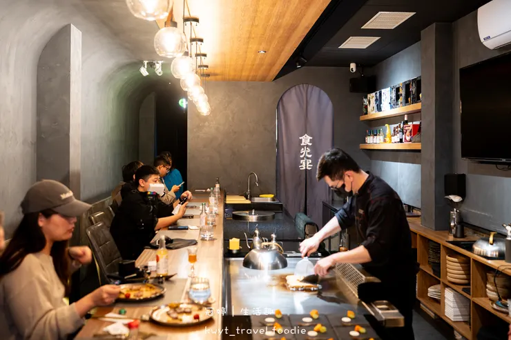 [台南善化無菜單鐵板燒]食光宴鐵板料理善化本心宴，1480元吃到活體龍蝦！全預約制私廚體驗新菜單開箱，最新無菜單鐵板燒價位