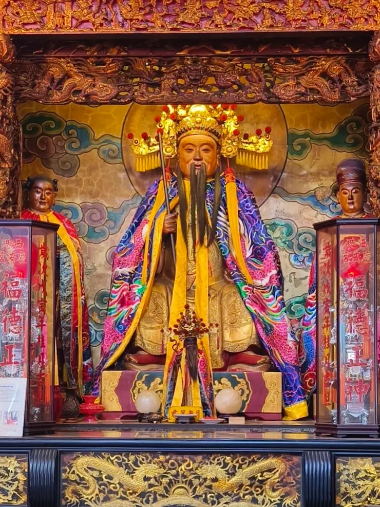 和藹可親的福德正神（圖片截圖於網路）