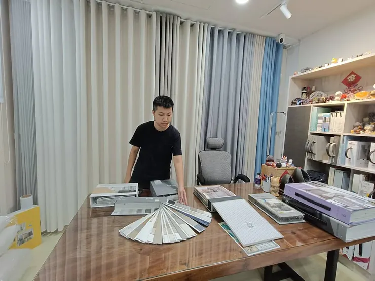 圖說：金記窗簾第二代老闆王子宇。（圖/ 金記窗簾）