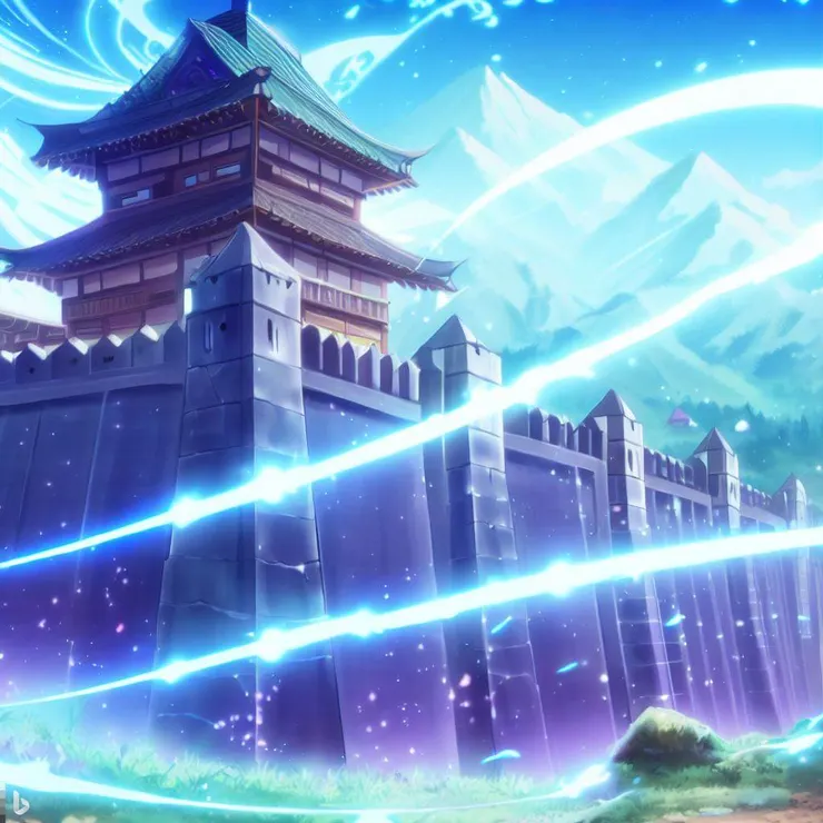 <九大使者>建立的魔法城