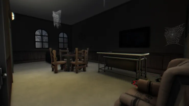 主要活動的地方，有調酒台跟單人座沙發