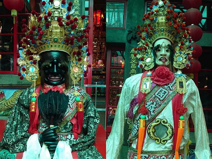 七爺-八爺((圖片來源:Facebook)