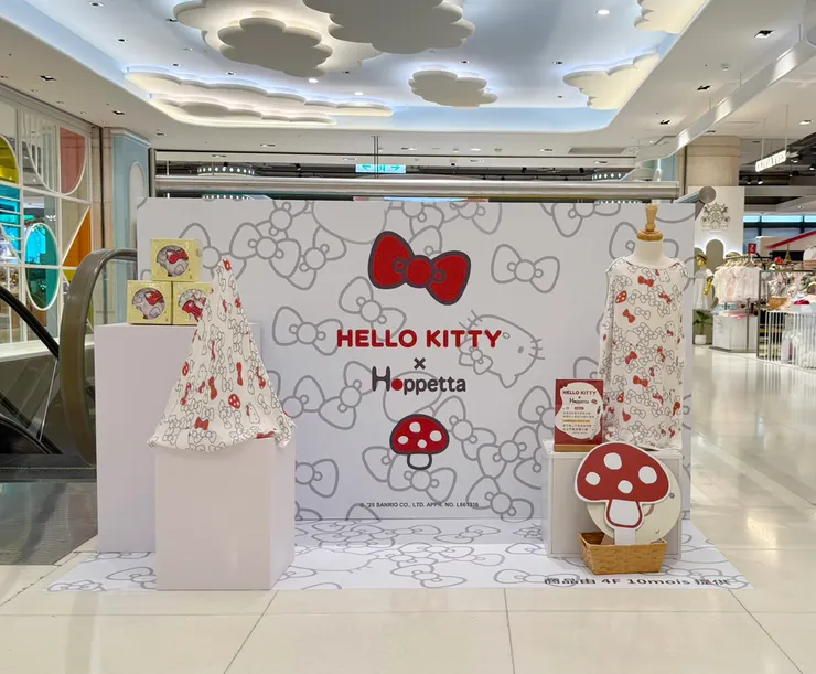 Hello Kitty邀請大小朋友一起來打卡合影