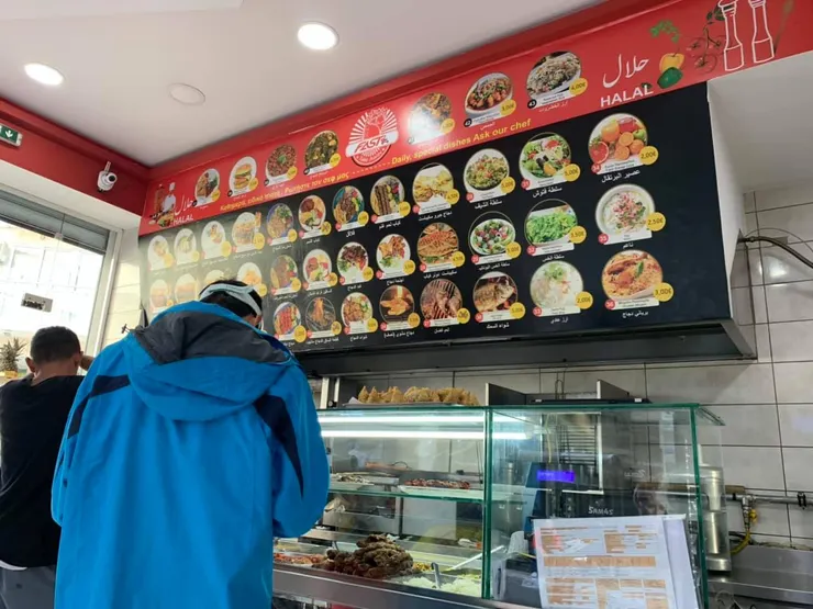 中午吃中東料理