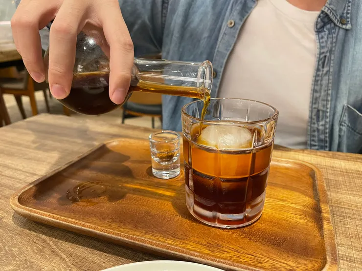 連平時不愛喝咖啡的我，都能享受地喝完。