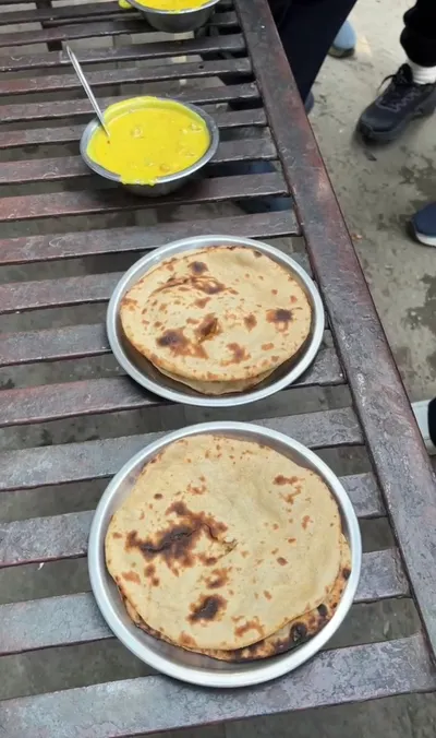 在印度看到烤餅製作全程