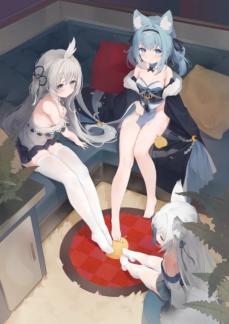 碧藍航線 涼波、海風、霞 同人創作