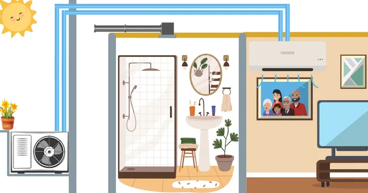 冷氣為何飄出鄰居的二手菸味-帶你了解冷氣的運作原理-佑揚設計工程