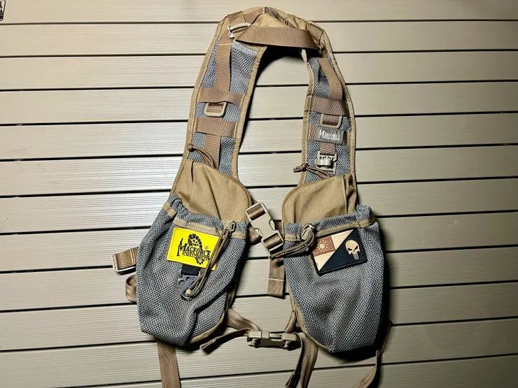 全覆式胸掛背帶