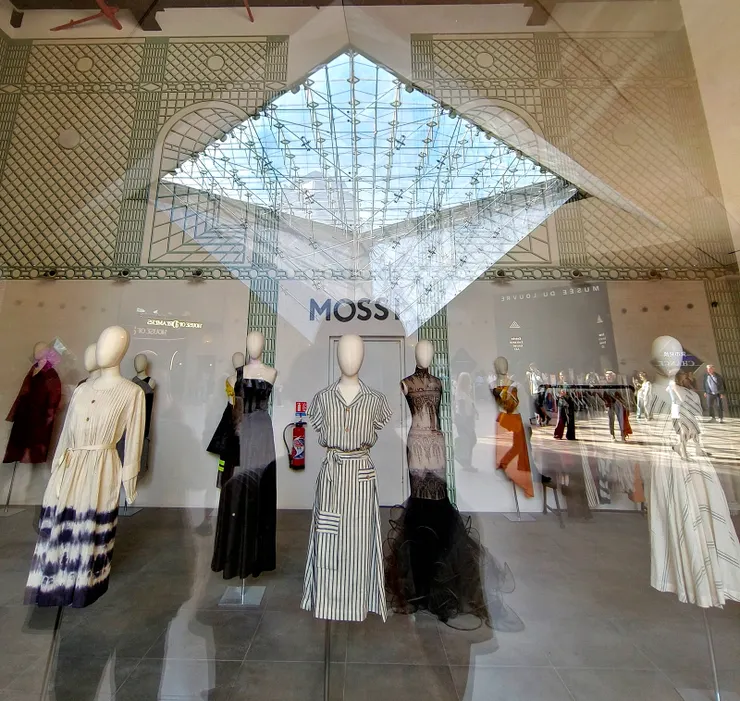 【收藏龐大時不我予且觀眾生百態 館前廳倒金字塔下徘徊頗不甘心】