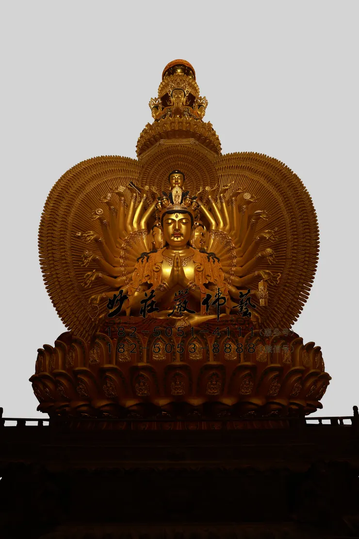 千手千眼觀世音菩薩塑像