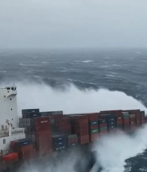 (參考示意) 太平洋海上颱風