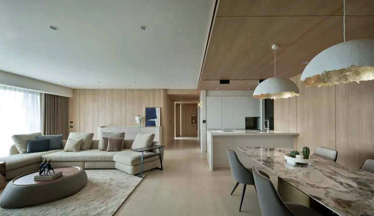 (作品呈現：定潮 6F - 東京日式現代宅 feat. 日和灣居｜藝瓦高雄室內空間設計)