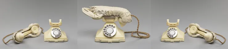 Salvador Dalí and Edward James, Lobster Telephone, National Galleries of Scotland: Purchased by the Henry and Sula Walton Fund, with assistance from the Art Fund, 2018. © Fundació Gala-Salvador Dalí, DACS, London, 2018.