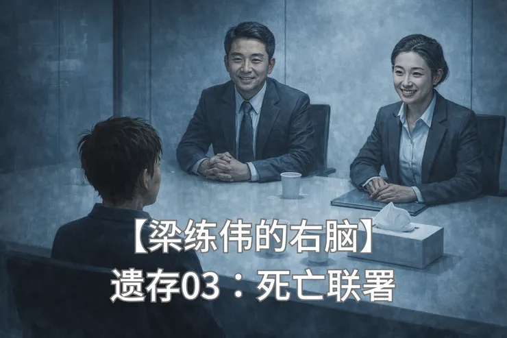 梁练伟在会议室被约谈