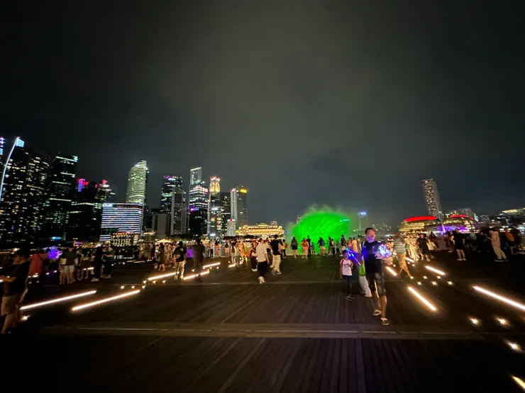 金沙酒店的夜景