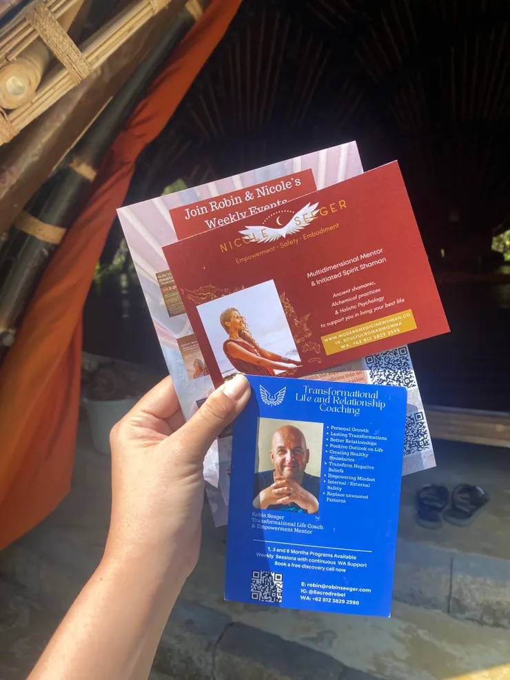 老師的介紹小卡