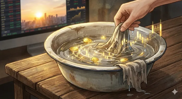 K 線金幣髒水盆(Gemini創作跟命名的)