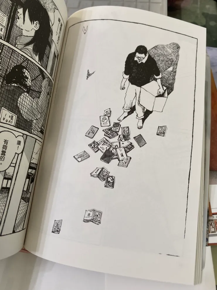 ▲割捨不下對漫畫仍抱有熱情的鹽澤