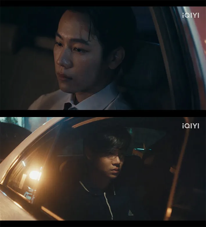 War演技還是很厲害,表情柔和平靜,確實是想懺悔贖罪。Yin面無表情卻帶點微慍準備成為追債人,這表情很好連結到兩個人接下來的內心想法,真的很不錯。