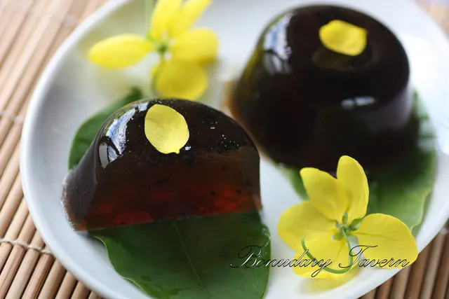 阿勃勒果凍  只要掌握安全劑量，也可品嘗到阿勃勒果實的好滋味