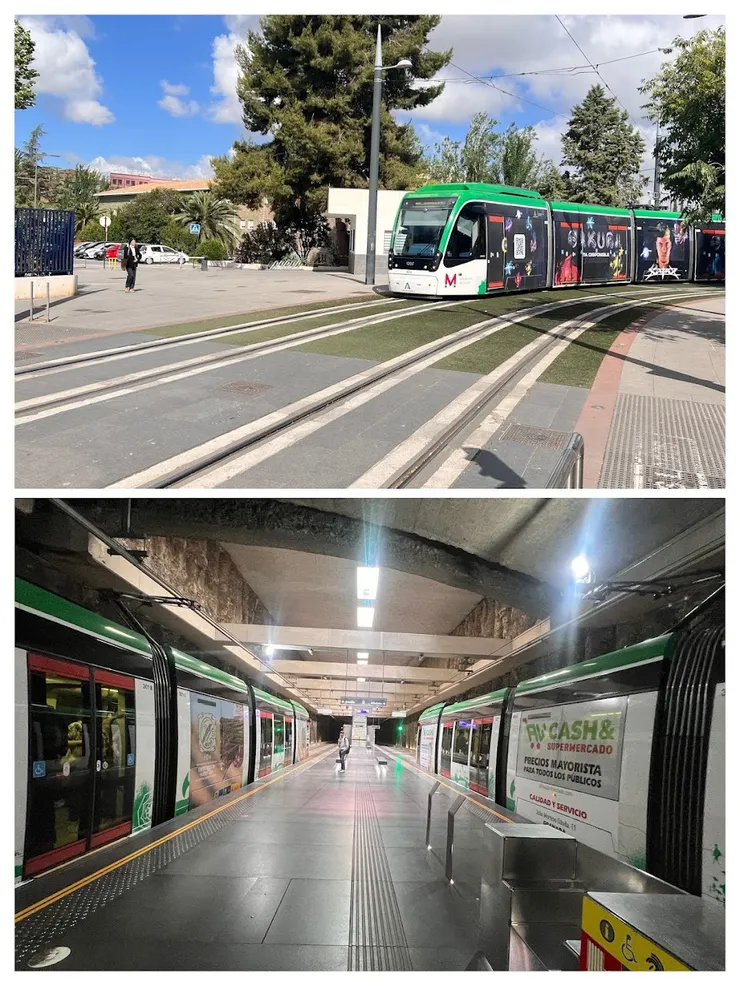 輕軌地面跑和地下跑