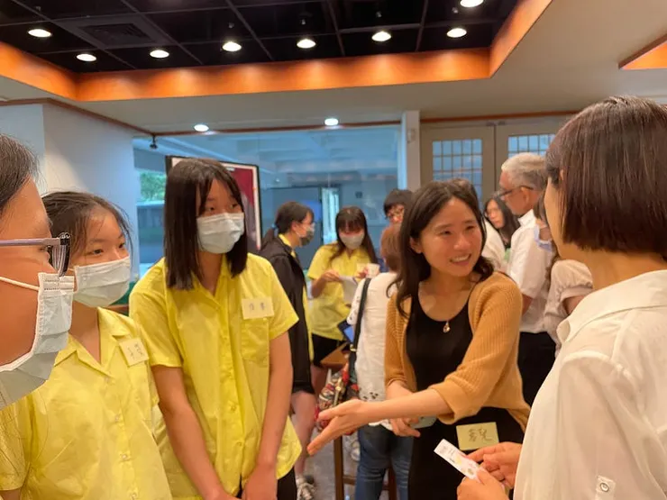 緊張難免，但勇於分享所學！