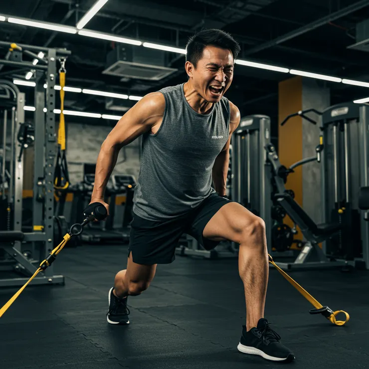 透過阻力訓練鍛鍊心智是意圖 (AI產生)