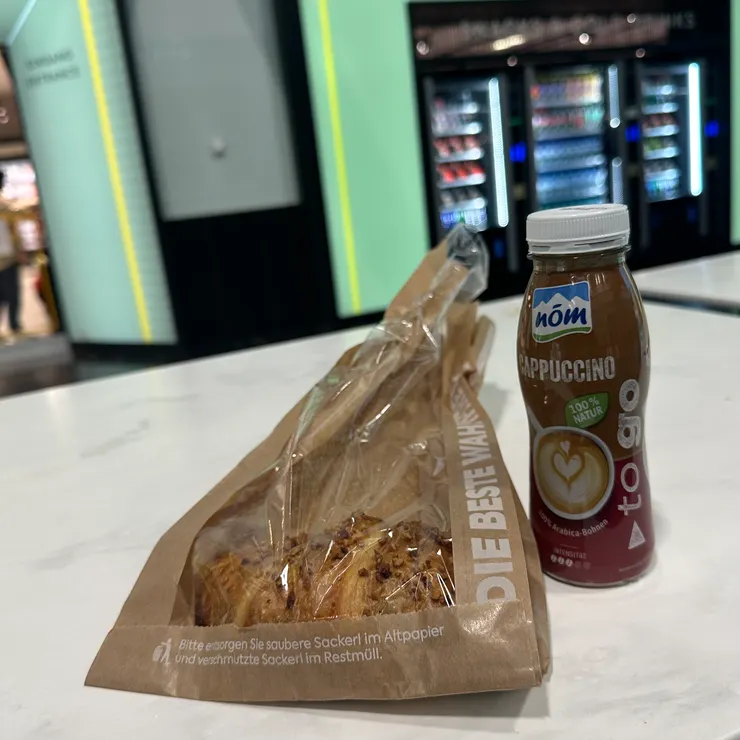 到達歐洲第一餐