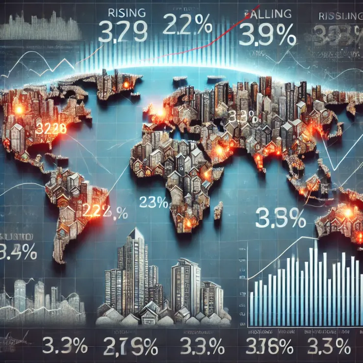 全球主要城市房地產市場走勢