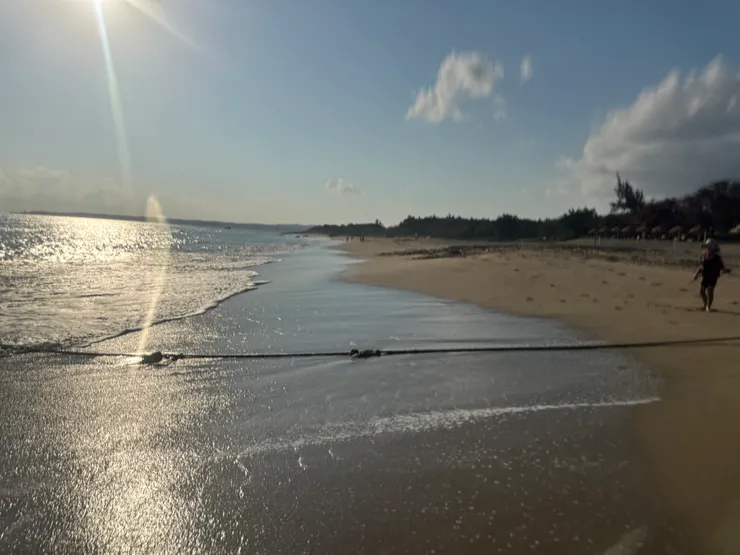 私人沙灘才是王道啊!