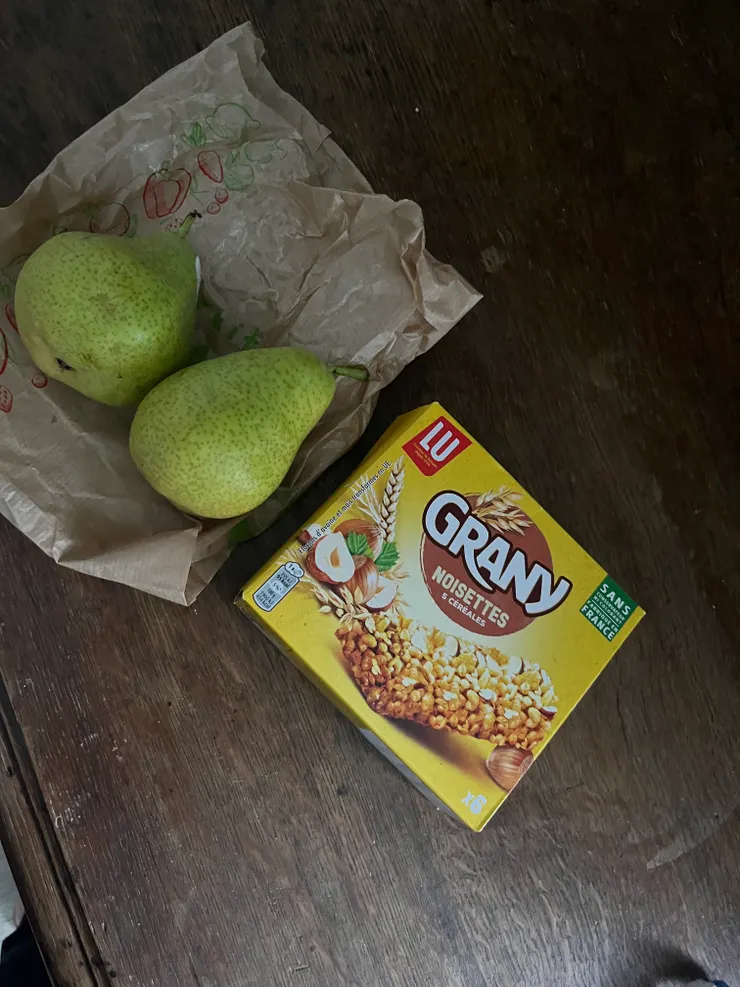 帶在身上的食物