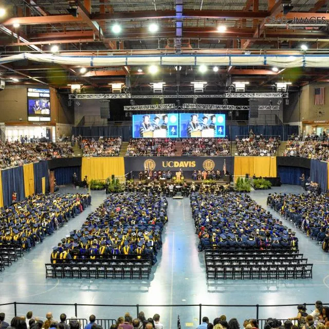 Graduation Ceremony 2018, UC Davis. 