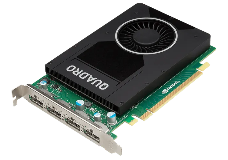 NVIDIA Quadro M2000 整排都是 Displayport