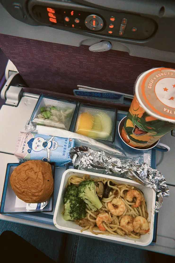 沙茶蝦仁麵，好吃！