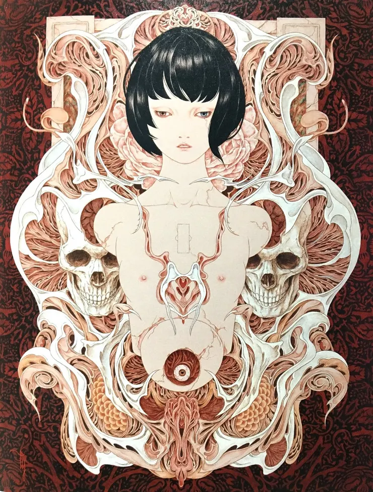 同上。綾辻行人《ANOTHER》致敬作,「Odd Eye」