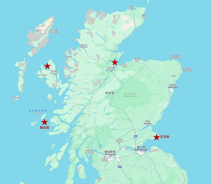 可以參加puffin tour的地點