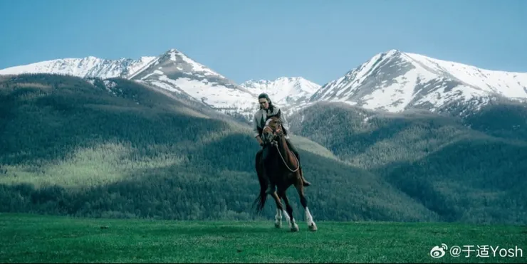 少年、小馬、青山