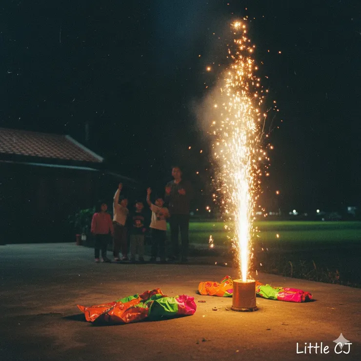 從前的過年總是特別有年味。