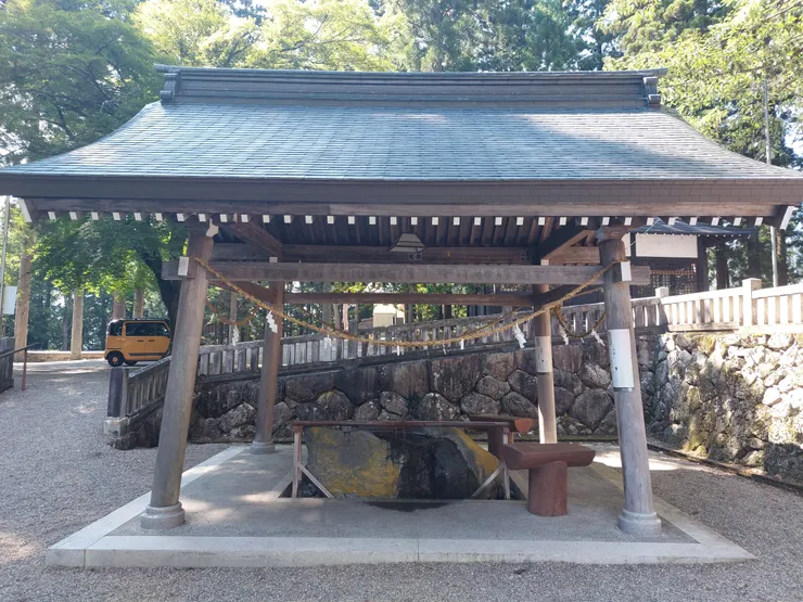 氣多若宮神社御手洗的樣子