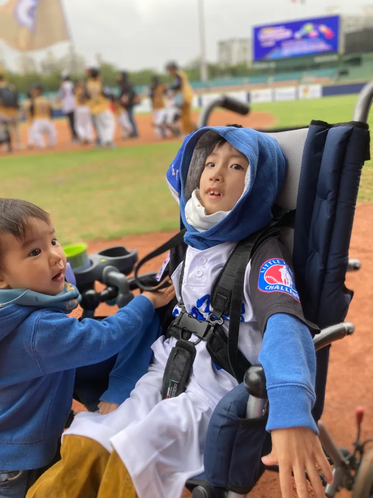這也是特製推車，祐的第二台特推。