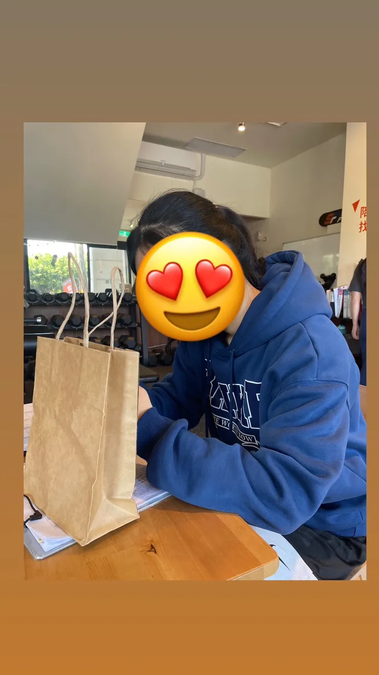 可愛親切的Bailey教練!